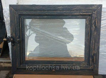 Дверка для камина "Дуб" любой размер под заказ. 1053026108 фото