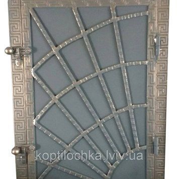 Дверка на коптильню "Паутинка" 500x700 (одна створка) 1052094881 фото