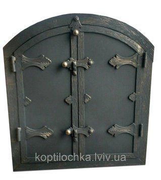 Дверки для коптильні овал "Стріла" 50x60 1052750670 фото