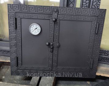 Дверцята для пекарського п'єца "Павутинка"утеплені 500*400 1916156935 фото